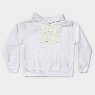 Tiny Pastel Terrazzo Texture Kids Hoodie